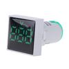 Digital Square Voltmeter AC 20-500V Volt Panel Meter Voltage Indicator LED Light 22mm Car Accessories