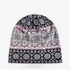Unisex Paisley Cotton Cuffed Beanie: Spring/Summer Double Layer Stretch for Trendy Street Dance Fashion