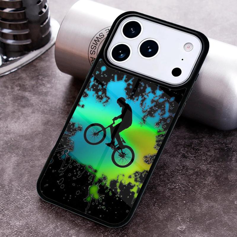 BMX Bike Extreme Phone Case For iPhone 17 16 15 14 13 12 11 Pro Max Plus 17Air Soft Silicone Cover