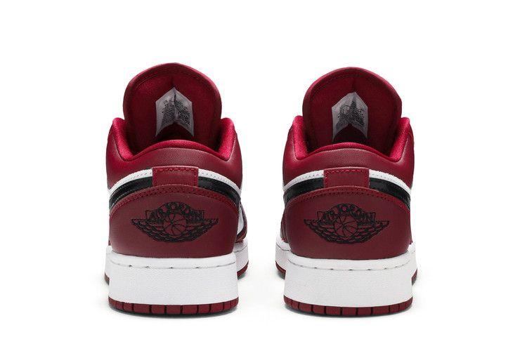 Kids' Sneakers Jordan 1 Low Noble Red (GS) Noble Red/Black-White