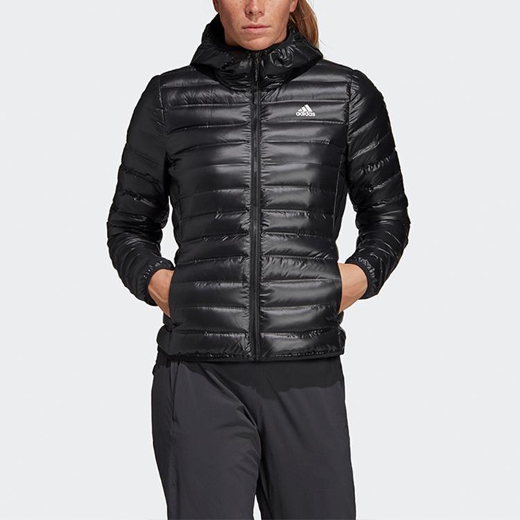 adidas Пуховик Зимний Женский Черный BQ1968