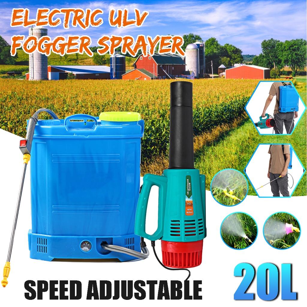 Электрический опрыскиватель 220 В, интеллектуальный сельскохозяйственный дозатор пестицидов, садовое оборудование, перезаряжаемая свинцово-кислотная батарея 20 л