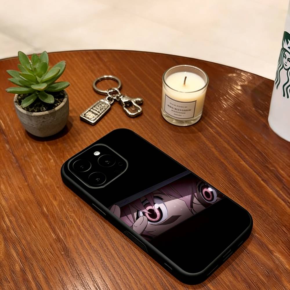 Чехол для телефона Гасай Юно из «Дневника будущего» для iPhone 17, 16, 15, 14, 13, 12, 11 Plus, Pro Max, Другие Мягкий силиконовый черный чехол