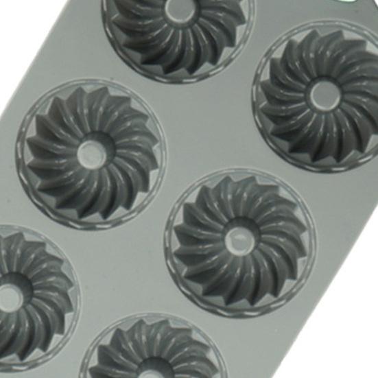 Рождественская силиконовая форма для торта, жаростойкая форма для выпечки печенья, тостов, кубиков льда, антипригарная, легко извлекаемая, форма для десерта