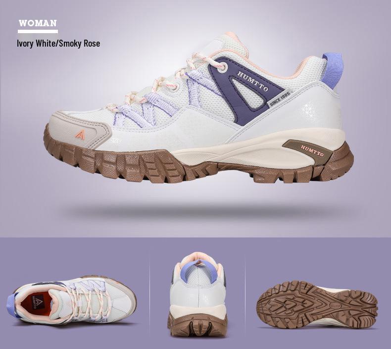 Женские водоотталкивающие нескользящие легкие походные ботинки Hantu на весну/осень