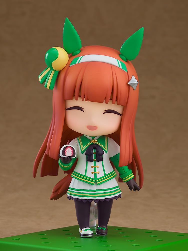 Good Smile Company Нендороид Ума Мусуме Милая Дерби Сайленс Судзука Немасштабная Пластиковая Раскрашенная Подвижная Фигурка