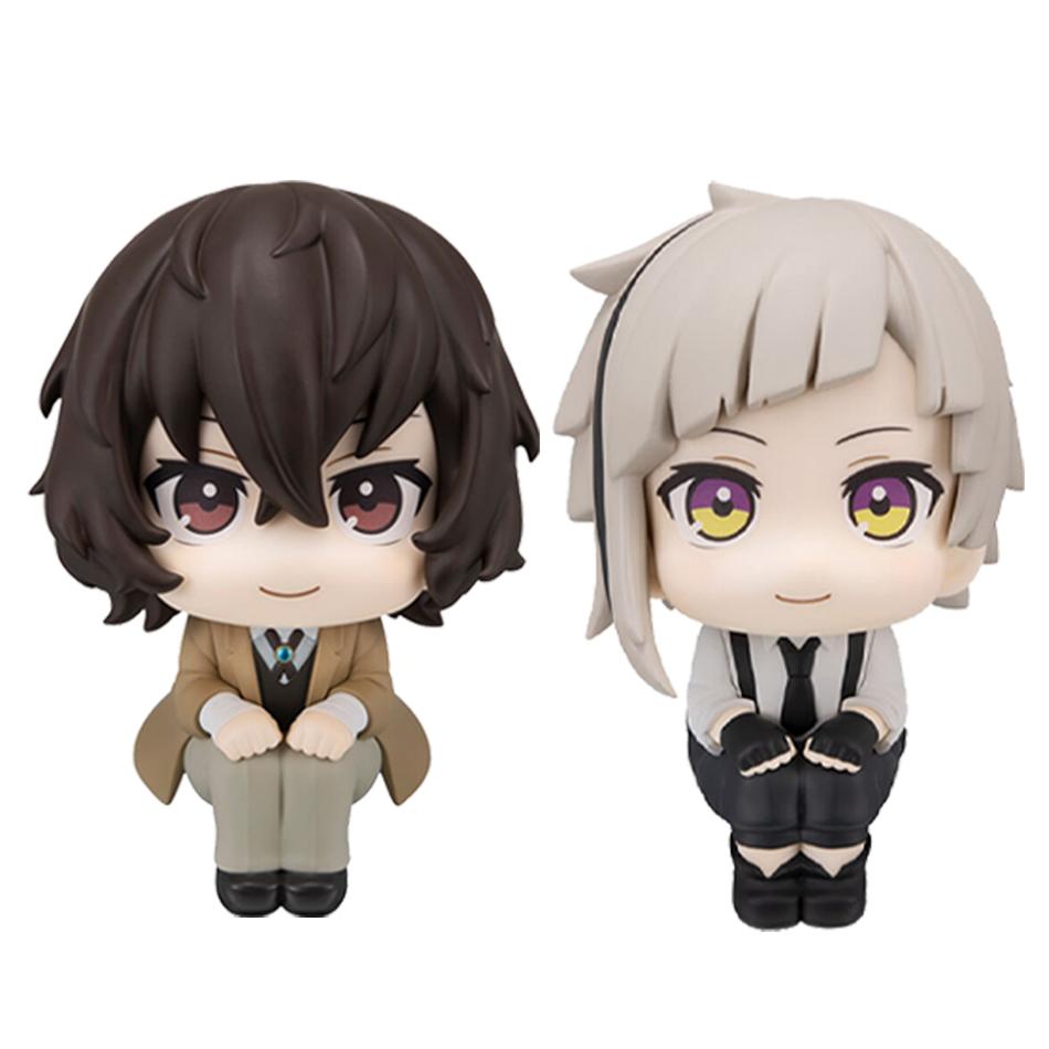 НОВИНКА MegaHouse Bungou Stray Dogs - Накадзима Ацуси Дадзай Осаму - Серия моделей Look Up Collection Мультяшный персонаж подарок на день рождения