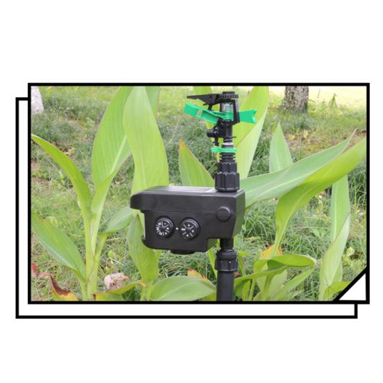 Солнечный поливочный спринклер, отпугивающий животных, регулируемый полив с помощью движения, поливочный автомат для сада, распыление воды