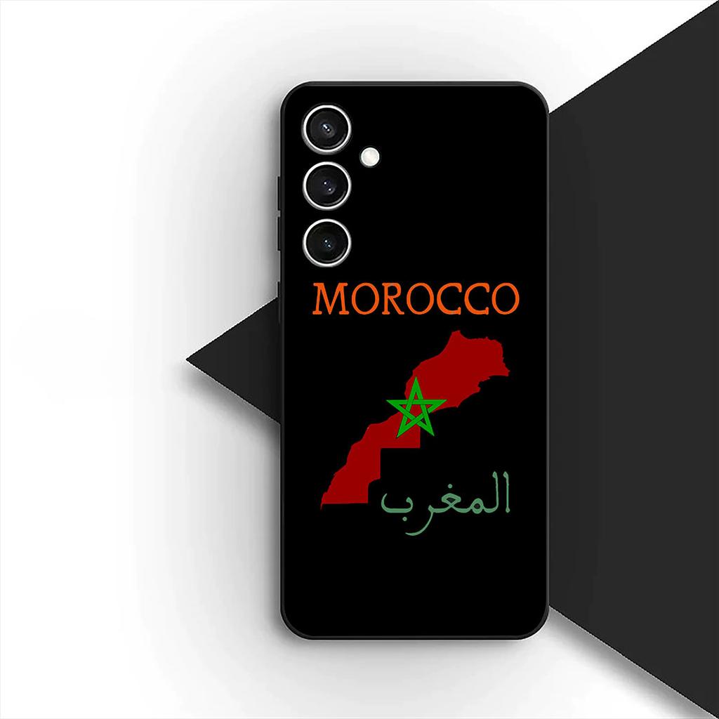 Morocco Flag Silicone Cover for Xiaomi Redmi Note 12 11 10 Pro 10A 10C 12C 13C Note12 12Pro Coque Phone Case