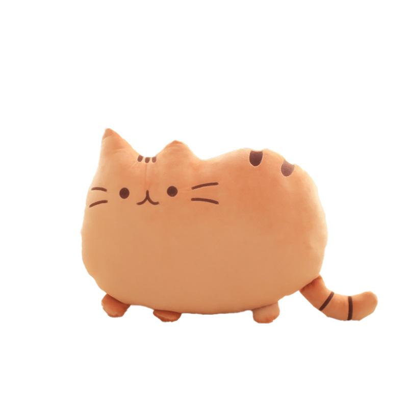 40x30 см Kawaii Biscuit Cat плюшевые игрушки куклы милый счастливый кот плюшевая подушка игрушки подушка для дома