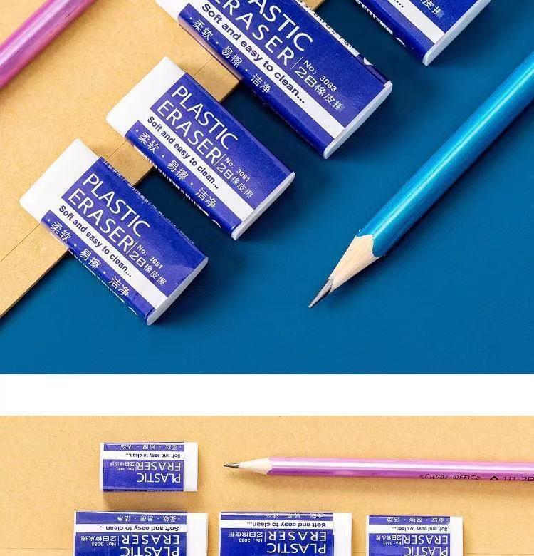 3/5 шт 2B Симпатичные Новинки Легко Чистить Мягкие Ластики Детские Резиновые Кавайные Канцелярские Товары Школьные Офисные Принадлежности Творческий Подарок Забавный