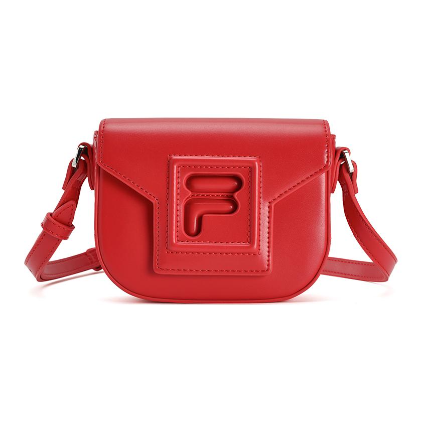 New FILA PU Crossbody Bag, Shoulder Bag Mini Women's Red F13W519161FRD