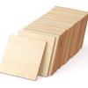 Квадратный спил из необработанного дерева 10 см для DIY, лазерной резки и ручной росписи