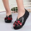 Модные новые туфли на плоской подошве, женская обувь из натуральной кожи, мокасины, женские туфли на плоской подошве с цветочным узором, женские туфли-юбки больших размеров