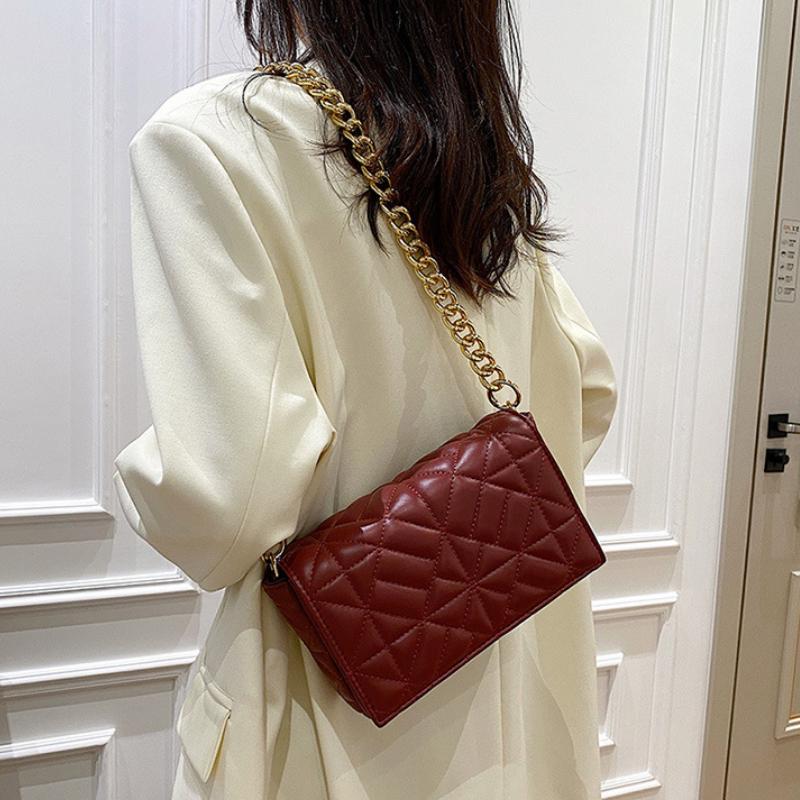 Сумки женские сумки-клапаны, модные, роскошные, дизайнерские, сумка-мессенджер, повседневные, маленькие, квадратные сумки на цепочке, сумки через плечо, кошельки через подмышки