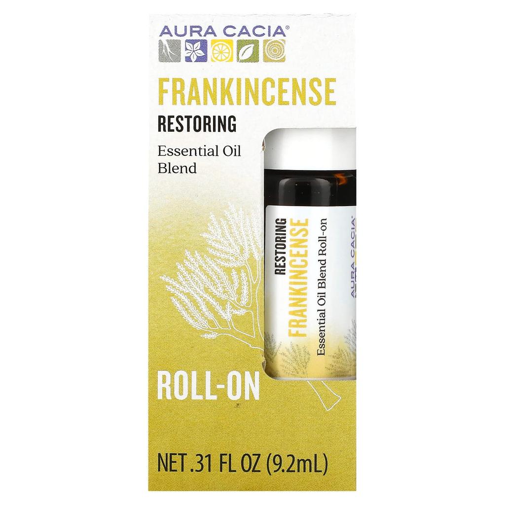 Essential Oil Blend, Revitalizing Roll On, Frankincense, 9.2 Ml (0.31 Fl Oz)