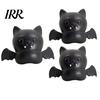 Safe Odorless Sensory Gift Halloween Glitter Bat Squeeze Stress Ball, Soft TPR Slow Rising Fidget Toy Flexible Reliever for Adults Anxiety Relief,
