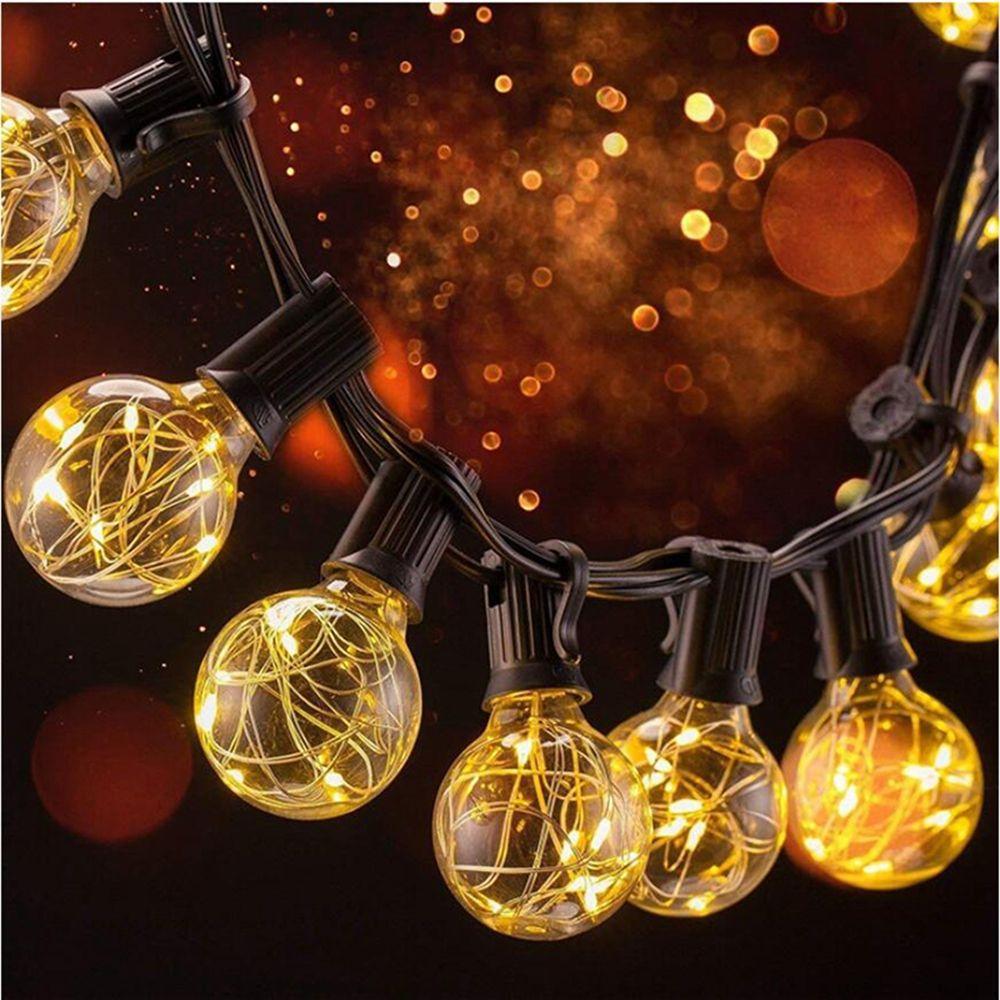 Wedding Party RGB Lighting Holiday LED Light Bulb Copper Wire Bulb String Light Night Light