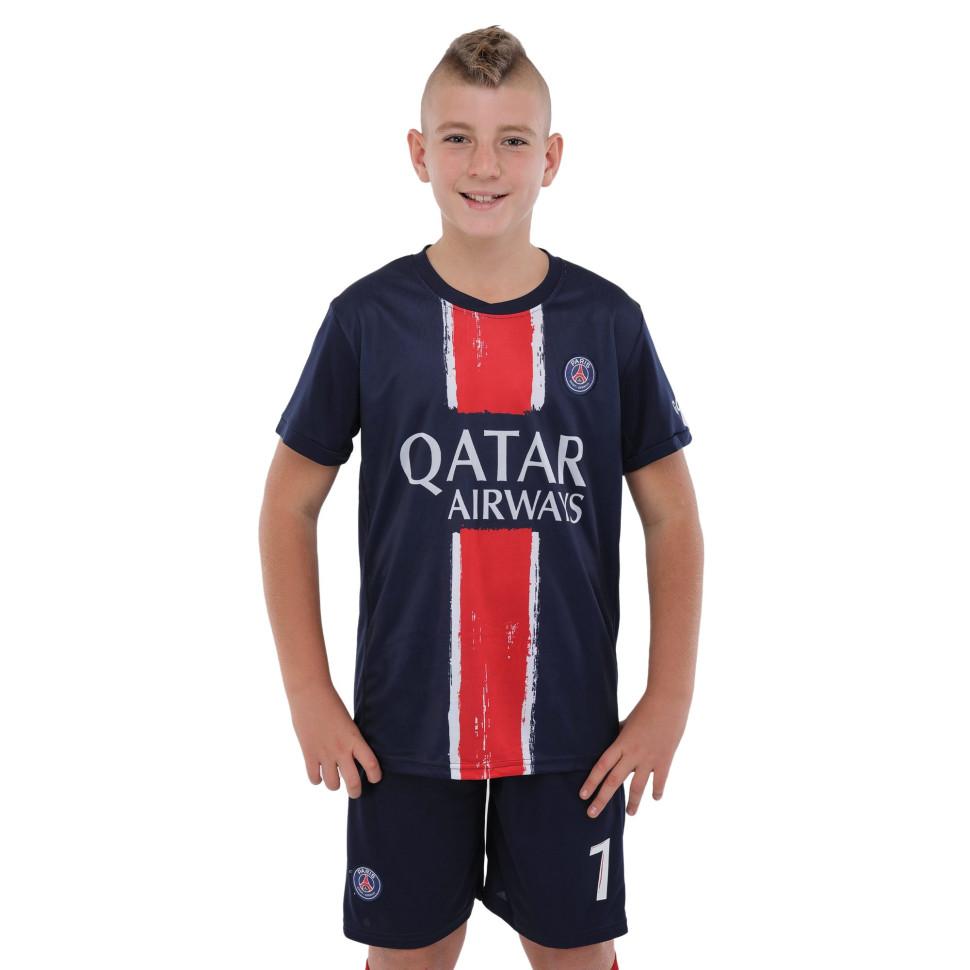 Kid's soccer football uniform jersey and shorts  PSG MBAPPE 10 CO-3676