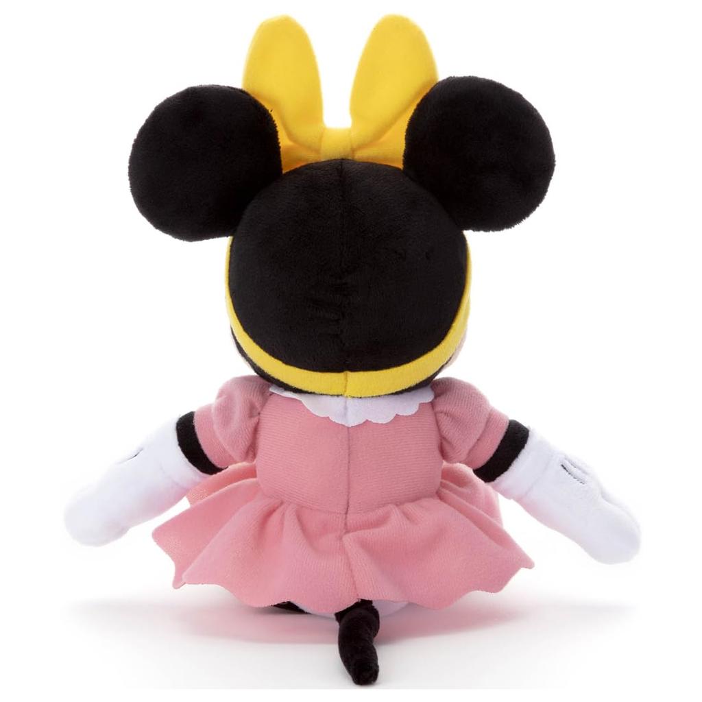 Takara Tomy Arts Disney Character Disney100 Mickey Classics Plush Toy S Minnie Mouse Plush Approximately 23cm Tall Toy,