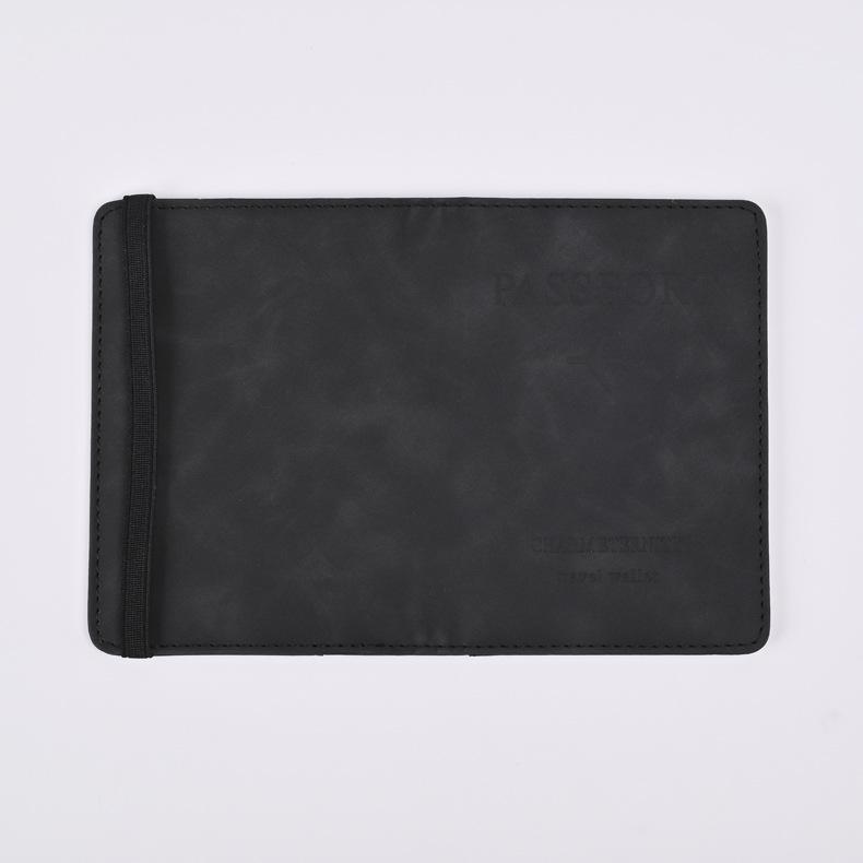 Ретро кожаный держатель для паспорта и органайзер для путешествий: Стильный чехол для хранения документов, посадочных талонов и карт