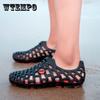 Summer Men's Hole Shoes Casual Beach Shoes Sandals Non-slip Half-slip Sandals Couple Slippers