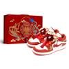 Air Jordan 1 Винтажные Баскетбольные Кроссовки Женские Низкие Красный Золотой FJ3465-160(Team52-S-BOX)