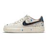 Air Force 1 LV8 3 GS Paint Splatter — Детские кроссовки Light Bone White Sail Black DJ2598-001