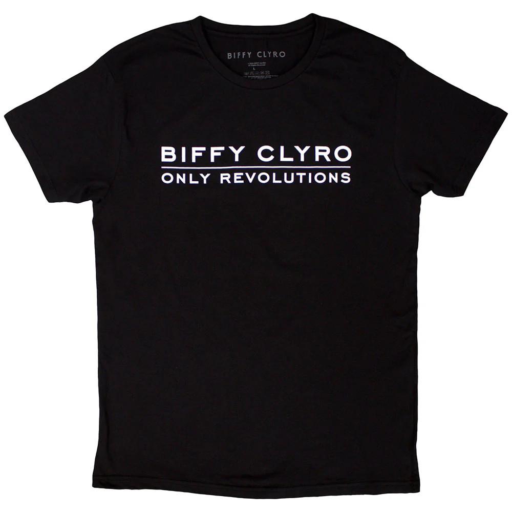 Biffy Clyro T-Shirt: Only Revolutions OFFICIAL NEW