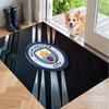 Soft Floor Carpet Manchester City Pattern Area Rug Decorative Mat For Home Room Decoration