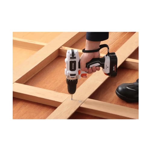 Iris Ohyama Rechargeable Electric Screwdriver 10.8V with Battery and Charger, Lightweight & Speed Adjustment Function Easy to Use even for DIY Beginne