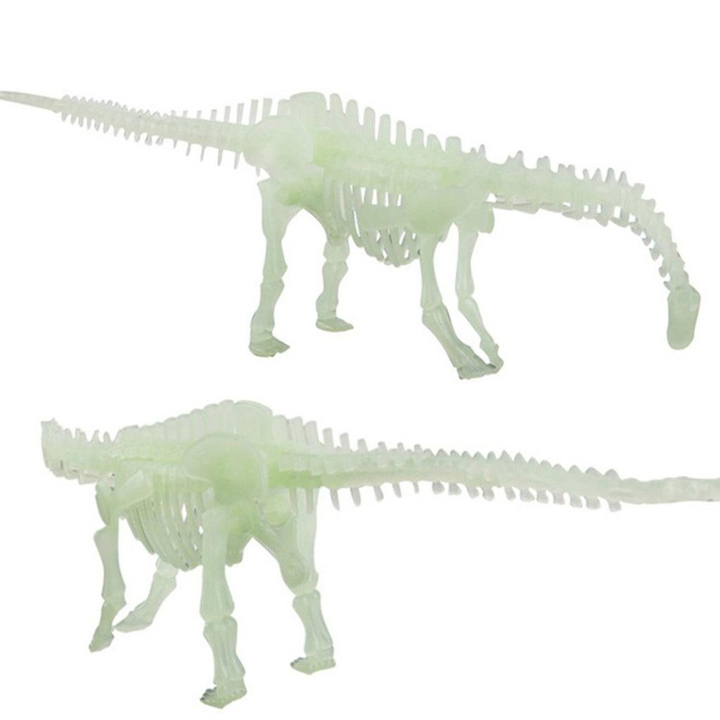 Sagit Имитация костей динозавров Игрушка Светящаяся модель скелета человека Игрушка на Хэллоуин