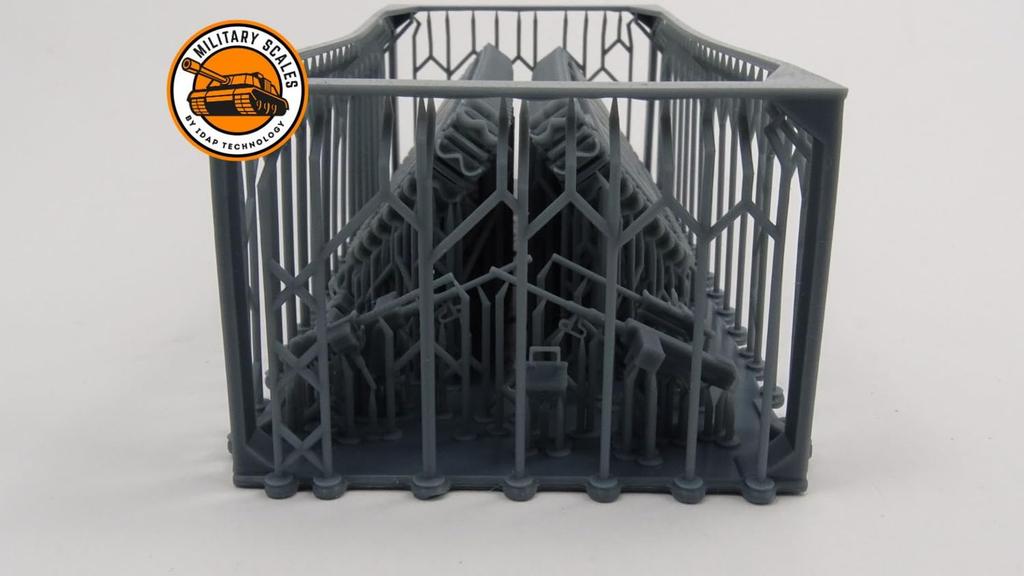 IDAP Technology American LVT2 Amphibious Troop Carrier 3D Printer Kit PD72119 1/72