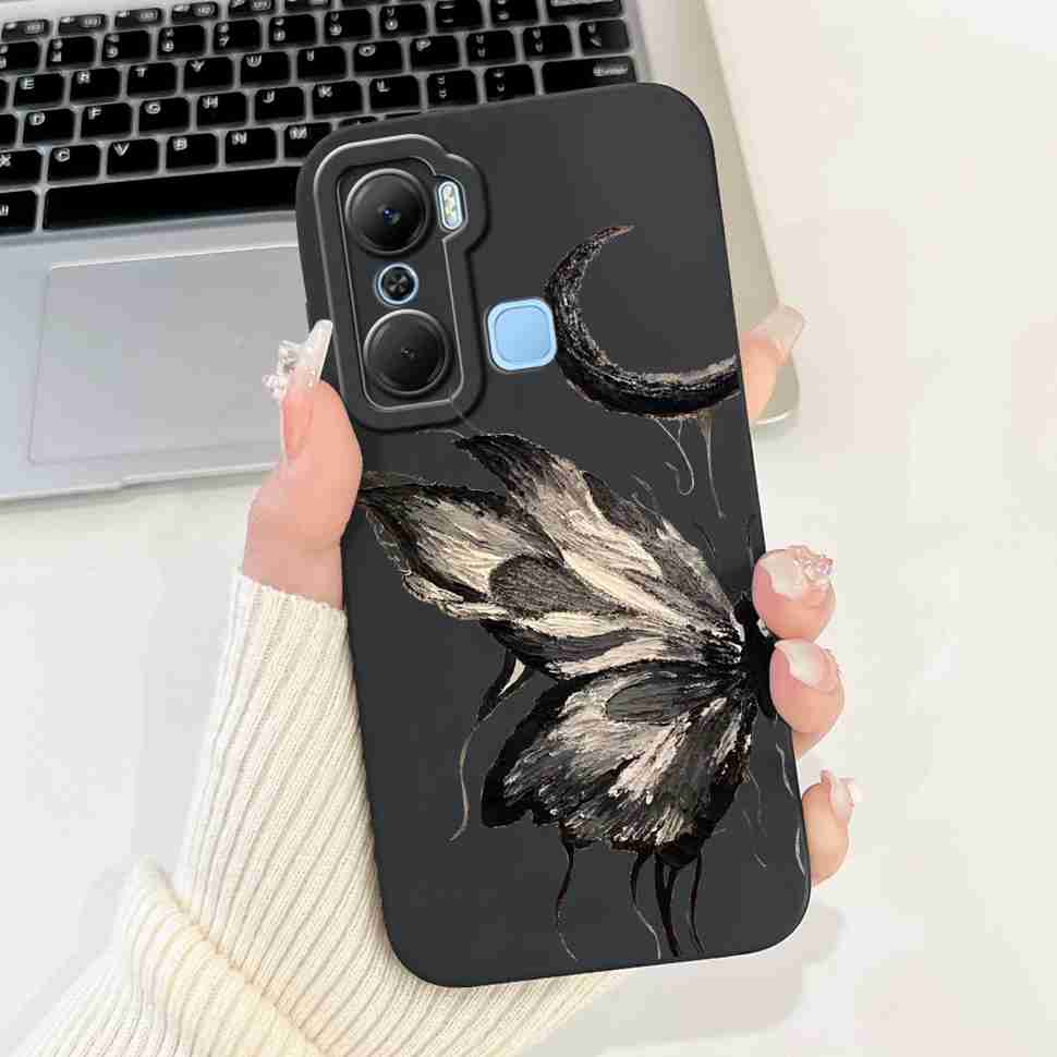Чехол для Infinix Hot 12 Pro X668C Защитный Мягкий Тонкий Милый Мультяшный Узор Чехол Для Infinix Hot 12 Hot12 Pro Чехлы Для Телефона Чехол