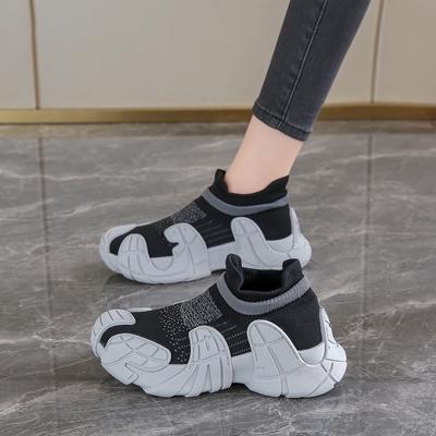 CRLAYDK женские кроссовки для ходьбы носки повседневные женские модные кроссовки удобные без застежек для работы и спорта теннисные кроссовки для женщин