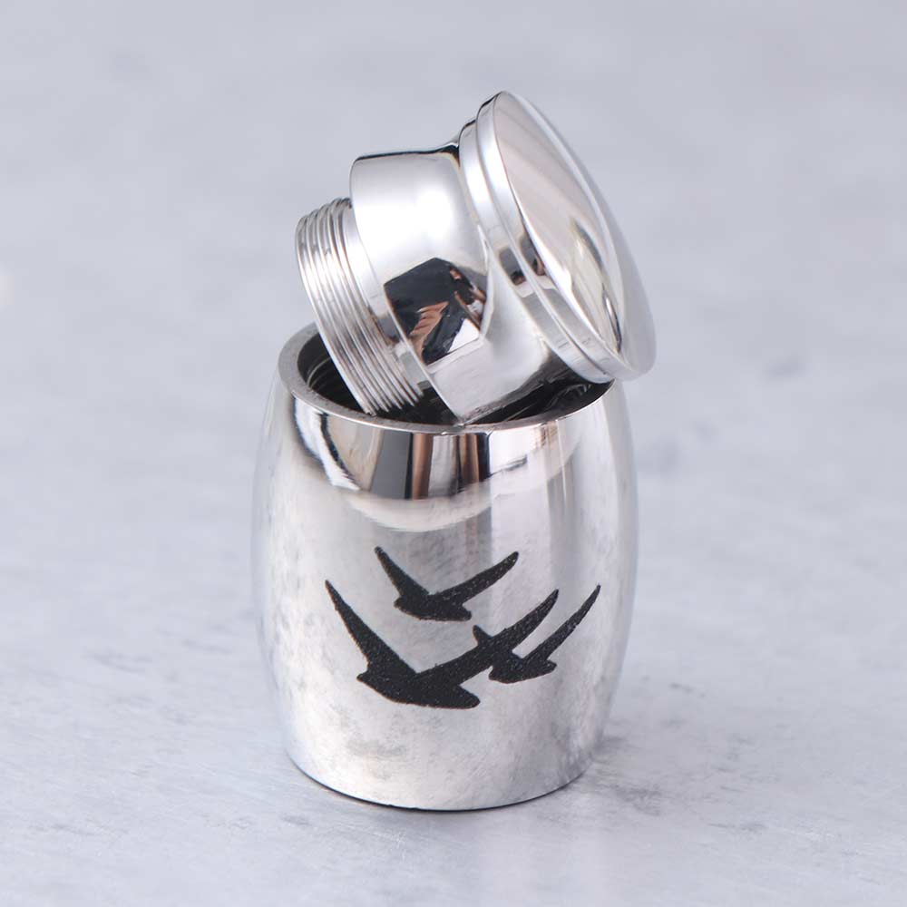 Mini Pet Ashes Box Waterproof Pet Cremation Urn Practical Keepsake Burial Jar Pet Funeral Supplies