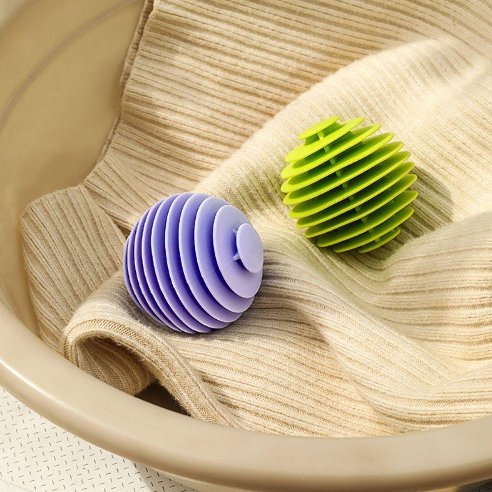 3pcs Reusable Washer Clothes Wash Ball Anti Entanglement Laundry Protective Ball  Home