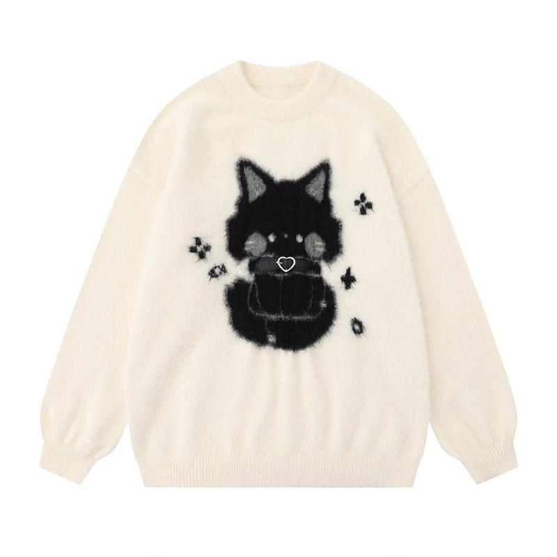 Свитшот для женщин из хлопка, свободный, большой, флисовый, утолщенный, удобный, с круглым вырезом, повседневный, пуловер, топ, свитшот