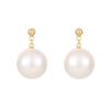 Elegant French Style Pearl Earrings for Women - High-End All-Match Accessory