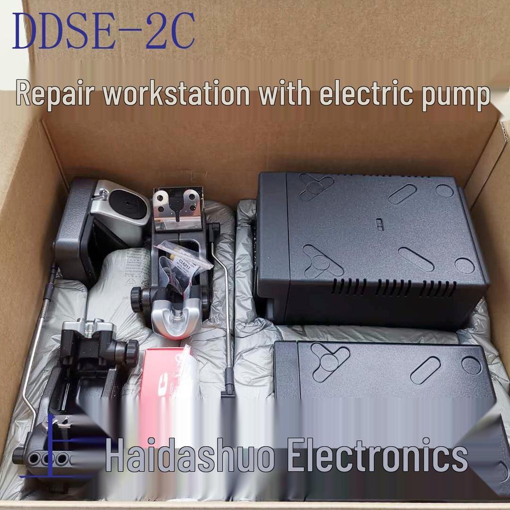 Ремонтная станция JBC DDSE-2QC с электрическим насосом DR560-A и паяльником-экстрактором