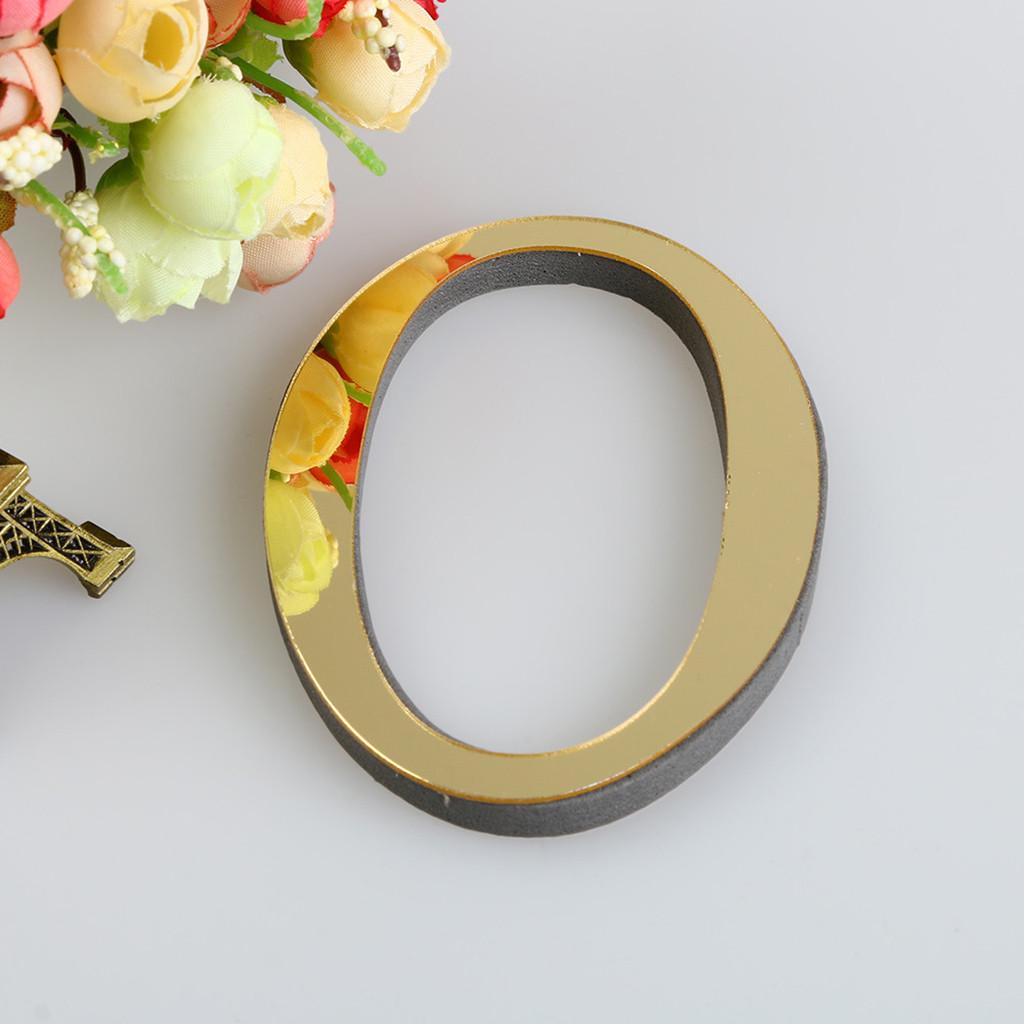 26 букв DIY 3D зеркало акриловые наклейки на стены наклейки домашнего декора стены искусства росписи