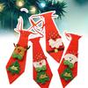 Unique Christmas Tie For Kids And Adults With Eye-catching Sequins And Holiday Designs