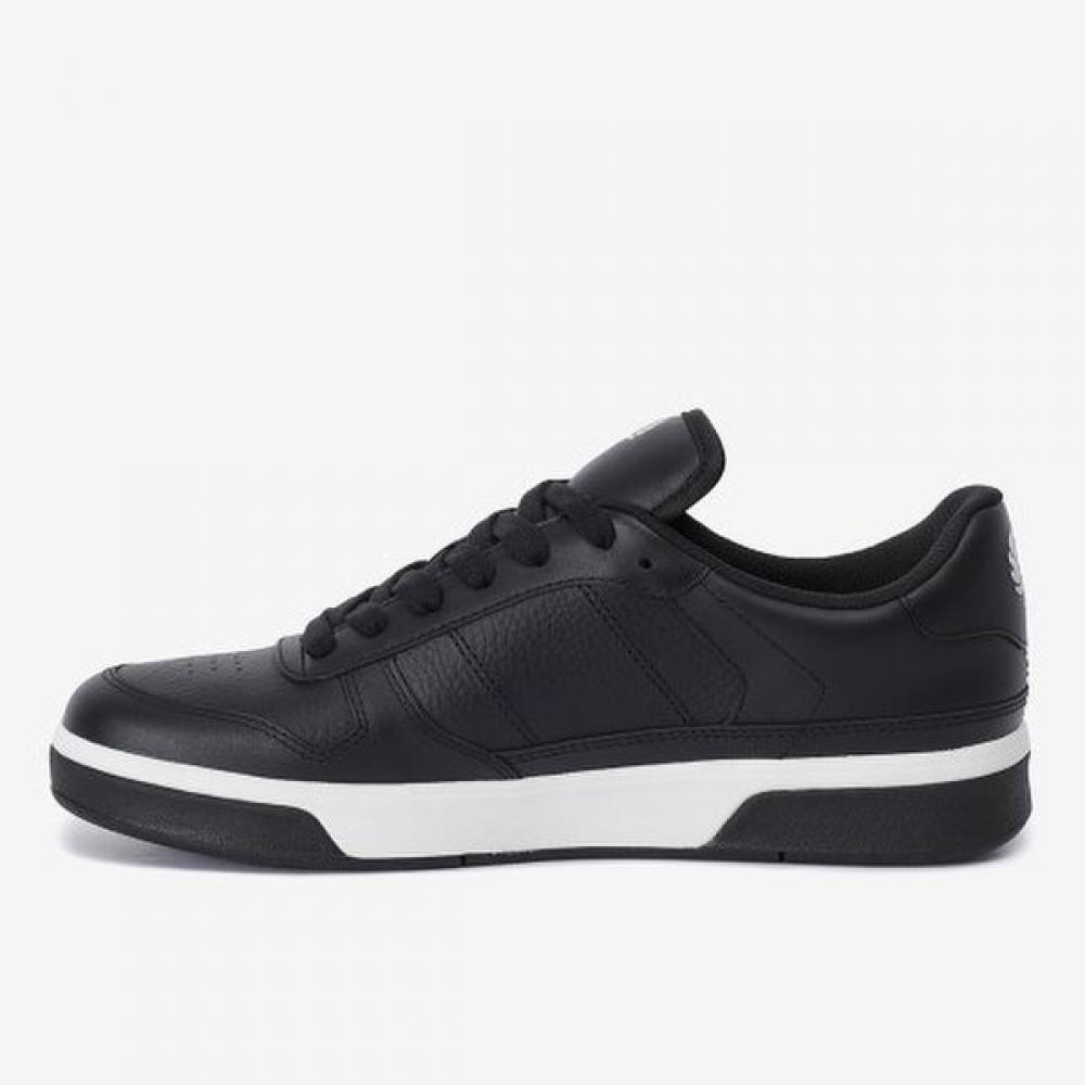 Fred Perry Men S Black SneakerS Textured Leather Sfpm2437325 843