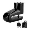 Security Scooter Motorcycle Bicycle Anti Theft Heavy Duty Bike Brake Disc Rotor Lock Black