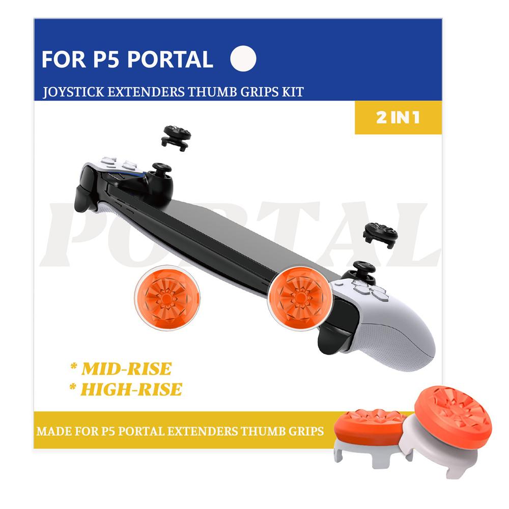 2 шт. FPS Performance Thumbsticks для Playstation Portal, PS Portal PS5 Accessories Аналоговый джойстик, высокие захваты для джойстика