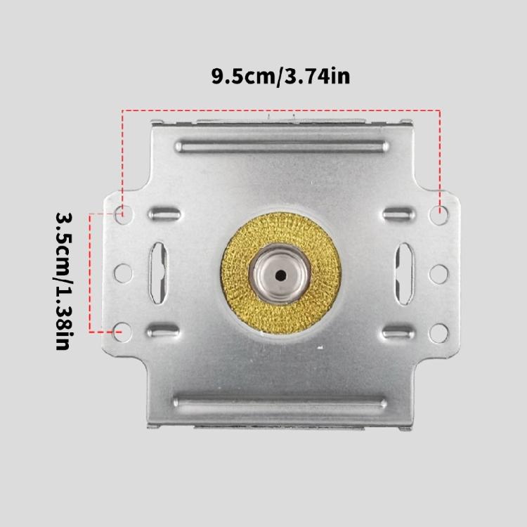 Microwave Magnetron Conveniently Install Microwave Oven Magnetron M24FB-610A Microwave Tube Metal Texture for Microwave