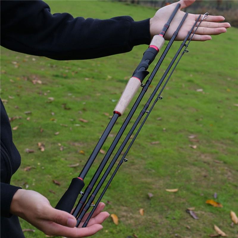 Fishing Rod Set 2.1/2.4M Casting Fishing Rod Reel Combos Fishing Pole Rod and 18BB Casting Reels