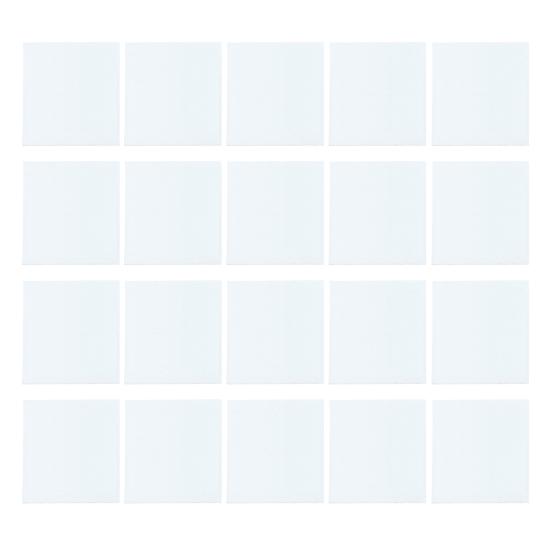 10/20Pcs Foam Texture Paper Round Square White Cellulose Cards Puffy Texture Acrylics Painting Paper 3D Canvas Sponge Kids DIY Art Craft Supplies