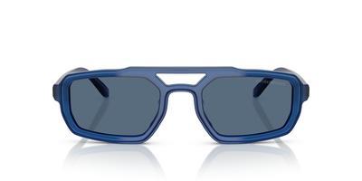 Солнцезащитные очки 0EA4240U SHINY OPAL BLUE 53 [Emporio Armani]