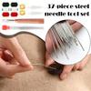 31/34/37 шт. Наборы для шитья Сделай сам Многофункциональный набор швейной коробки Стальные иглы с большим ушком для ручного квилтинга Шитья Вышивальная нить